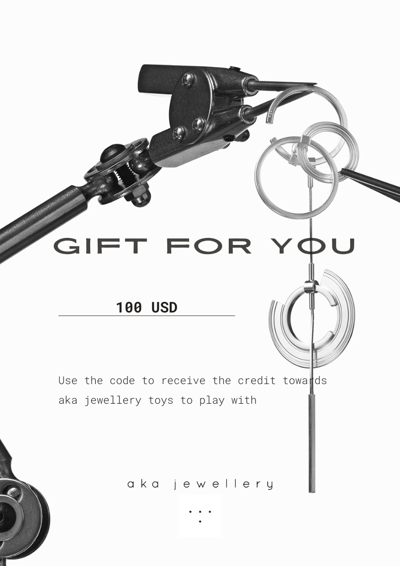 Gift Card – aka jewellery