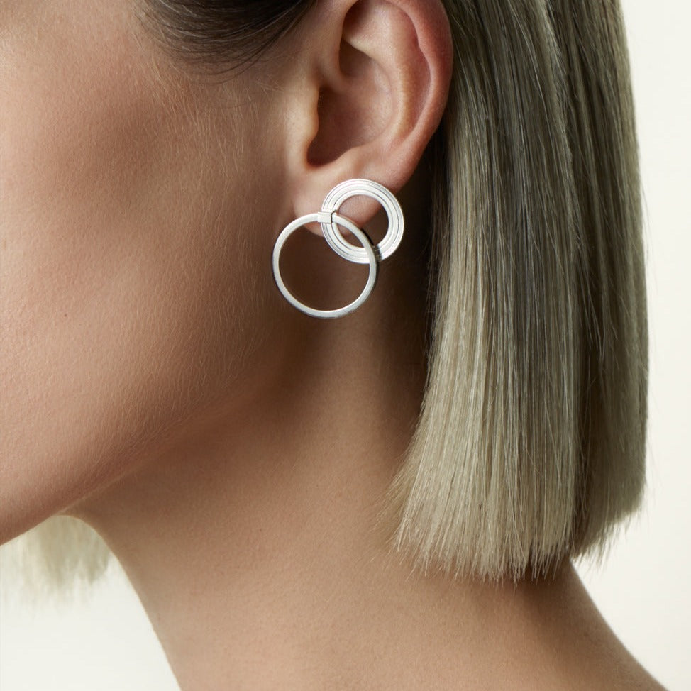 ORBIT c-line set earring