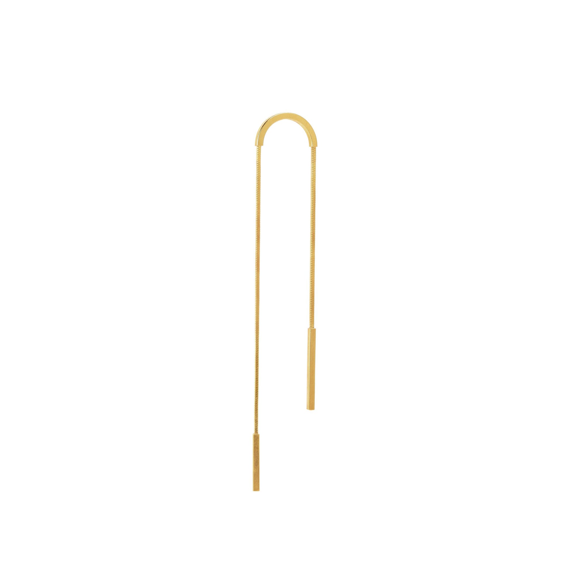 STREAK U long earring