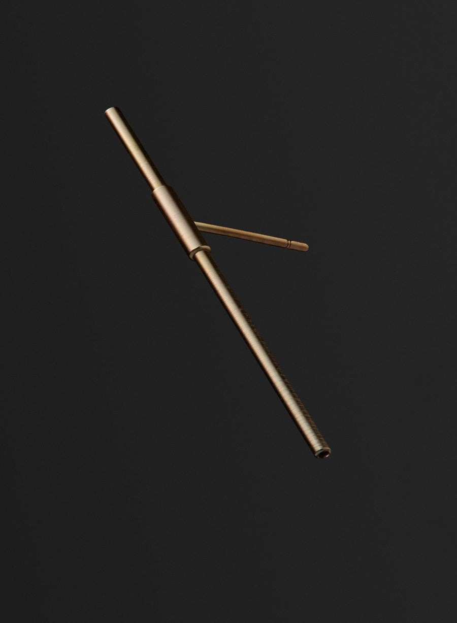 Ari earrings set in gold