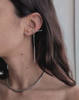 ari earring modular jewellery modern silver interchangeable