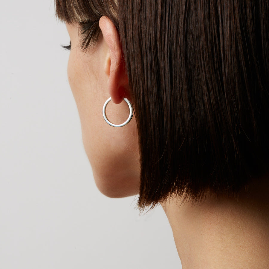 CO hoop earring