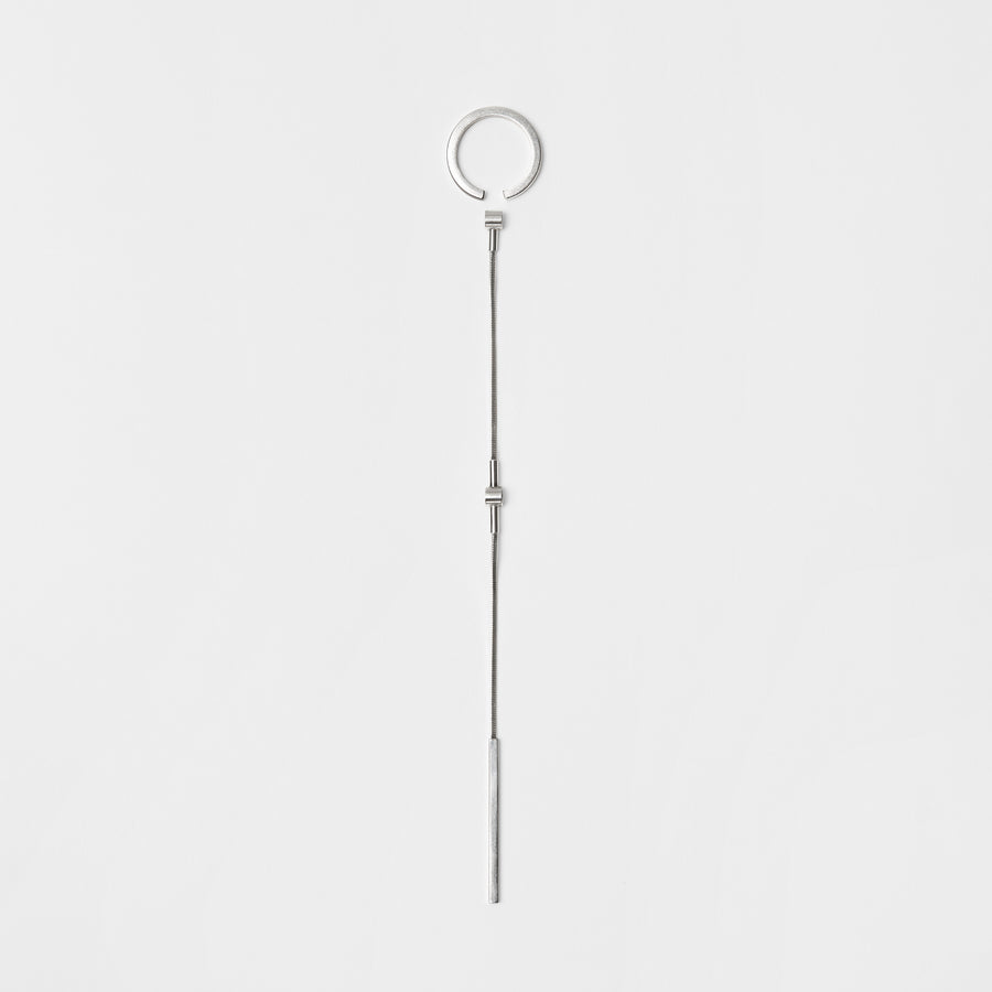 ADD-on01 chain + minimal cuff earring