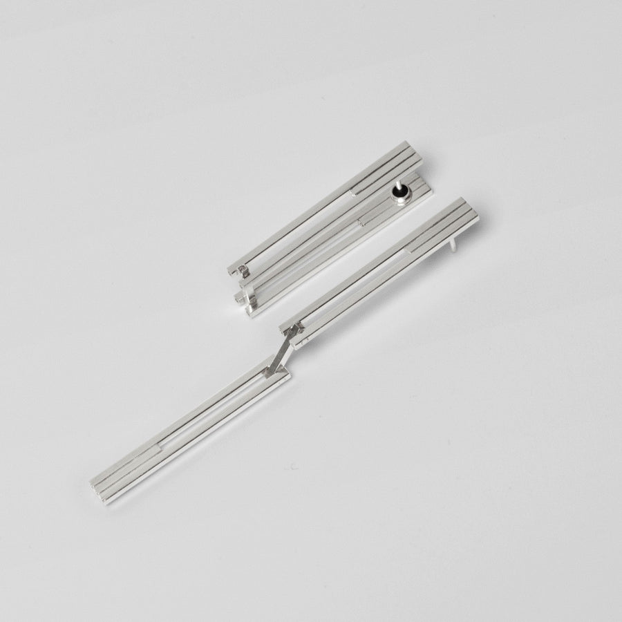 CONCORD⁵ - Modular earrings with a hinge.