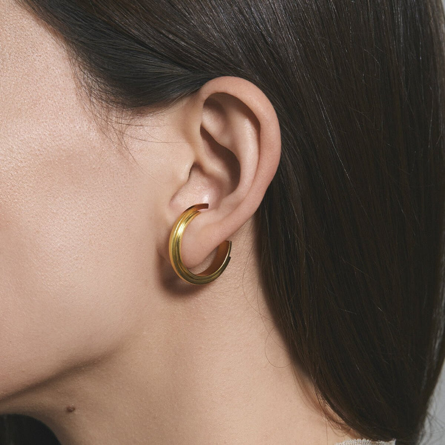 CONCORD² - constructive lobe earrings