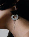 Emily in Paris outfit – Emily Cooper wearing EG_01 Modular set Earring in Season 5 Episode 8
