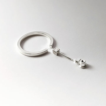 Concord modular lobe earring
