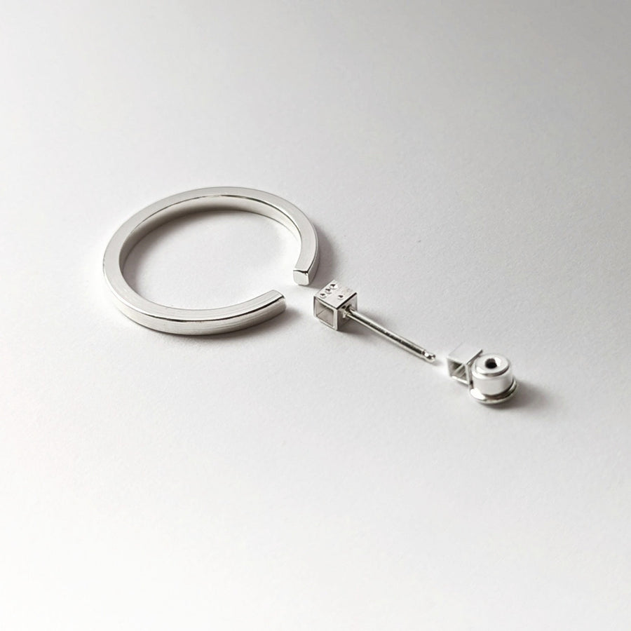 Concord modular lobe earring