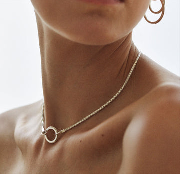CO  Box chain necklace