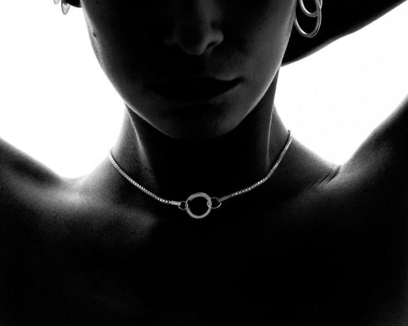 CO  Box chain necklace