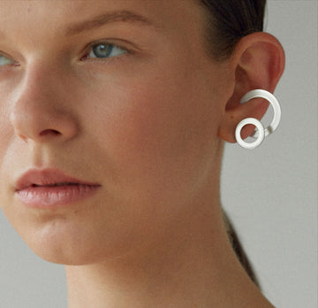 C-line Orbit earring set 002