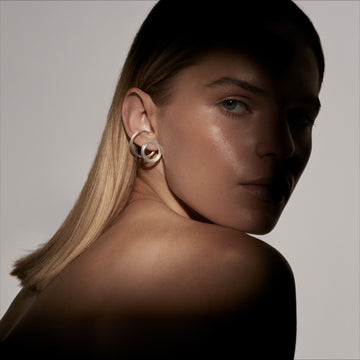 C-line Orbit earring set