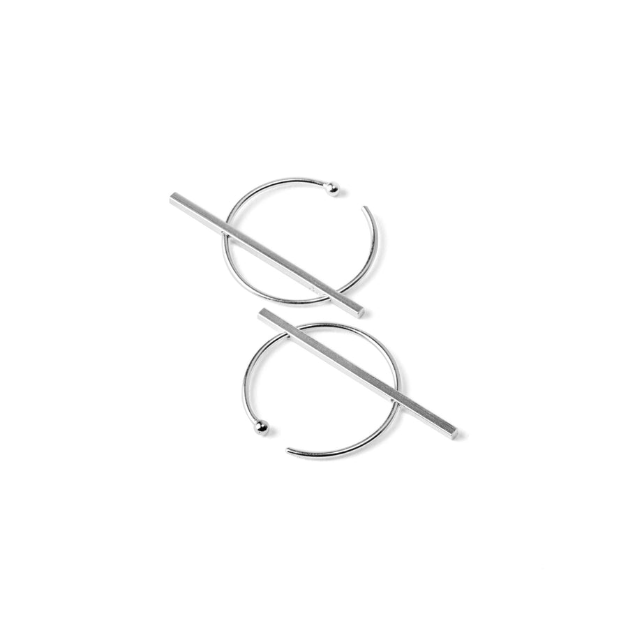 O1O1 modular earrings / silver